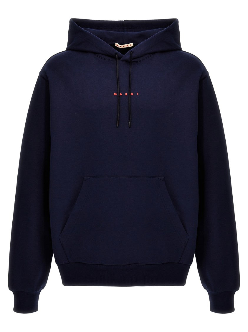 Marni Logo Print Hoodie