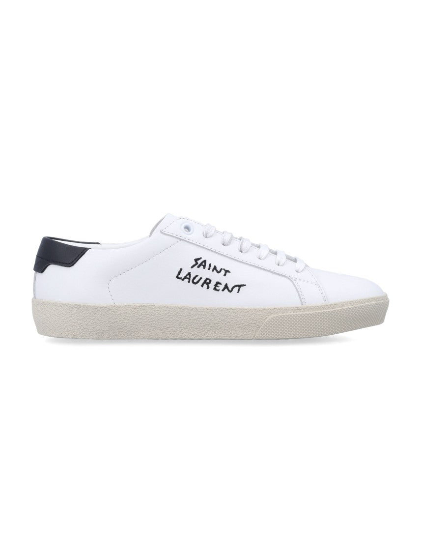 Saint Laurent Saint Laurent Court Classic Sl/06 White Leather Sneakers