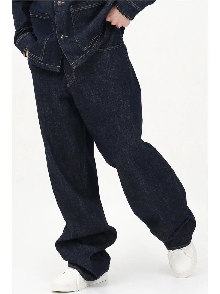 Armani Exchange Multicolor Baggy Denim Jeans