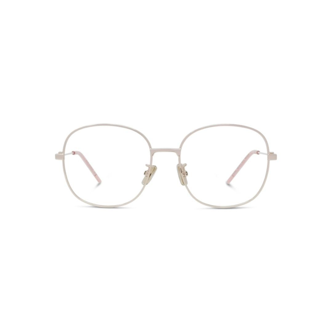 Givenchy Gv50086u Square Gold Metal Sunglasses With Adjustable Nose Pads