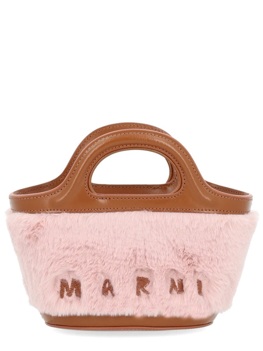 Marni Micro Tropicalia Soft Plush Tote Bag