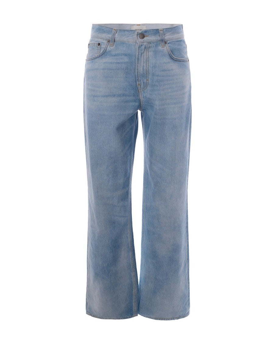 Haikure Korea Jeans In Sunny Blue