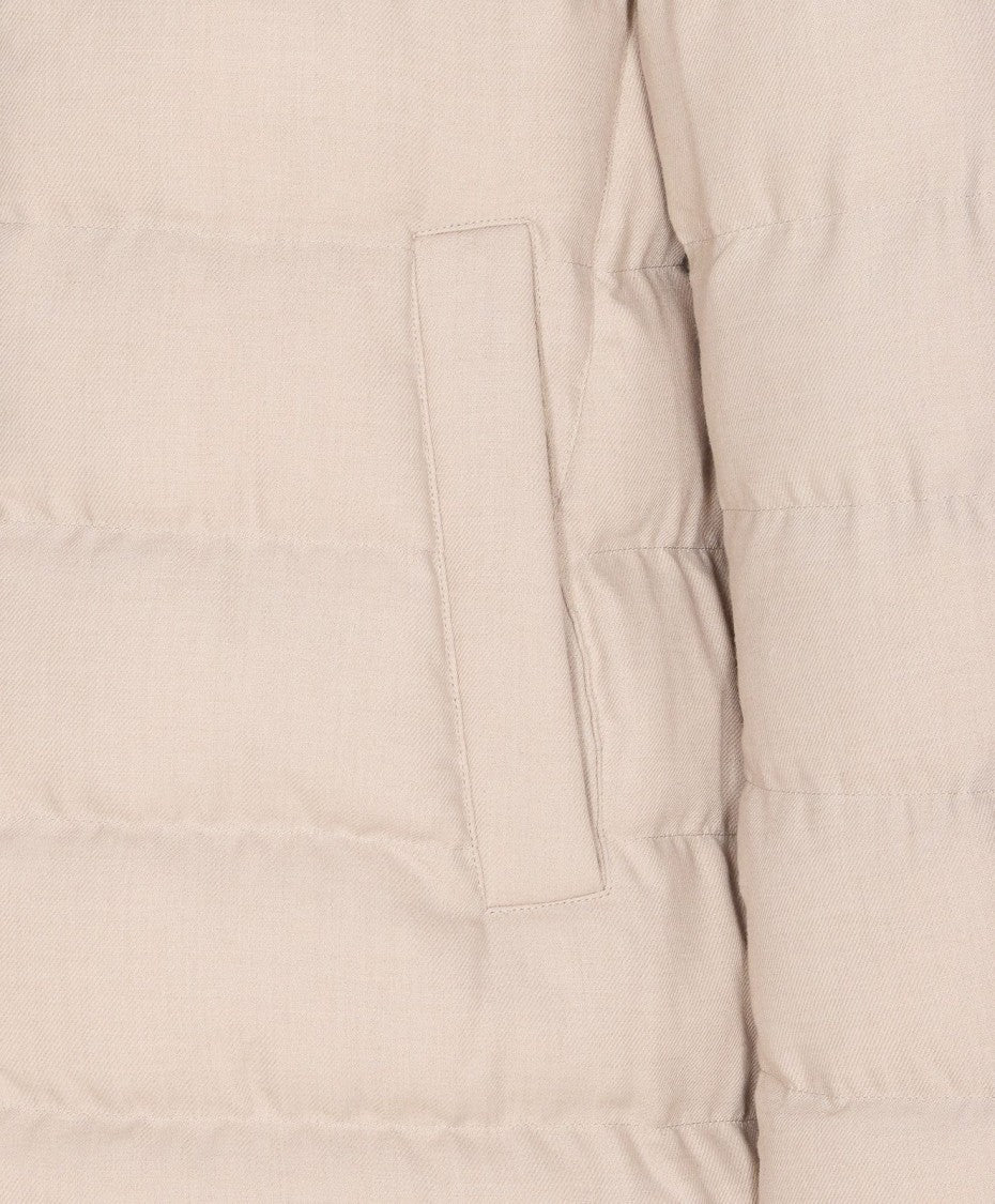 Herno Padded Jacket With Horizontal Quilting
