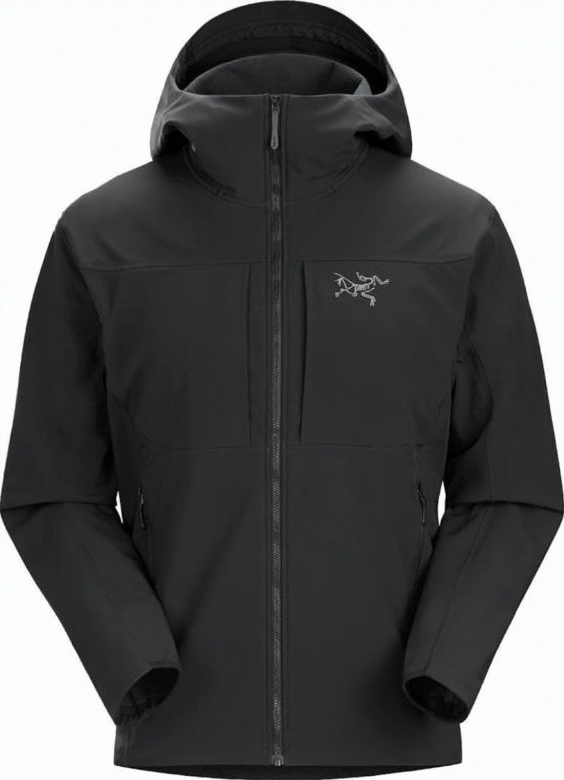 Arc'teryx Black Gamma Mx Hooded Full Zip Jacket