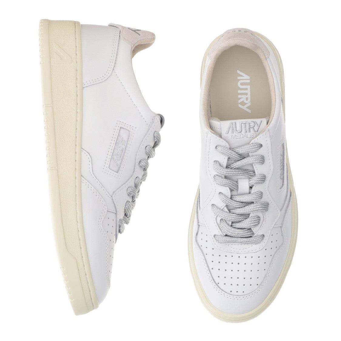 Autry Medalist Low Sneakers With Perforated Detailing