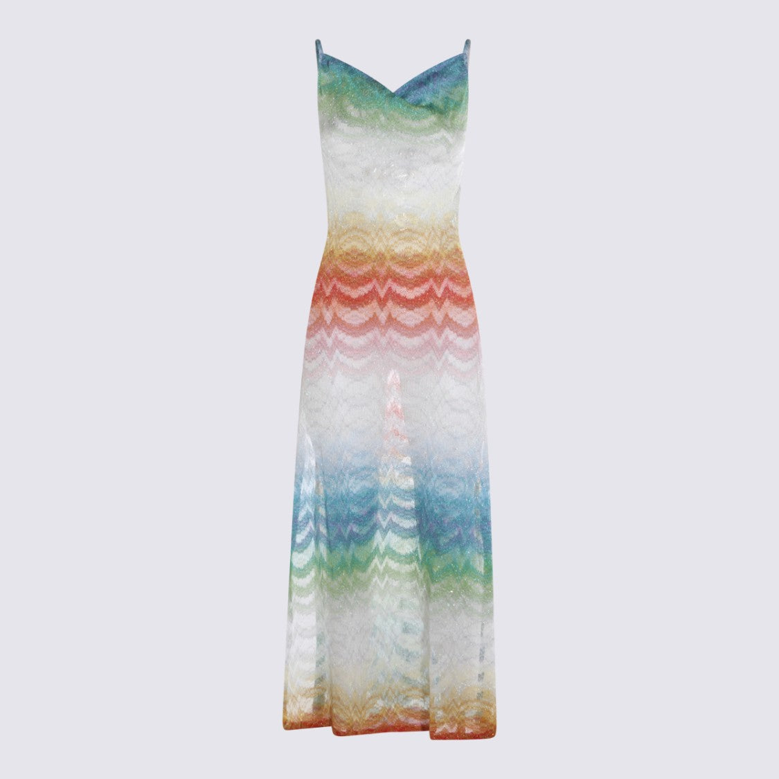 Missoni Chevron Pattern Maxi Dress