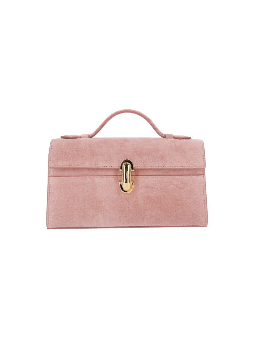 Savette "Symmetry" Clutch Bag Pink