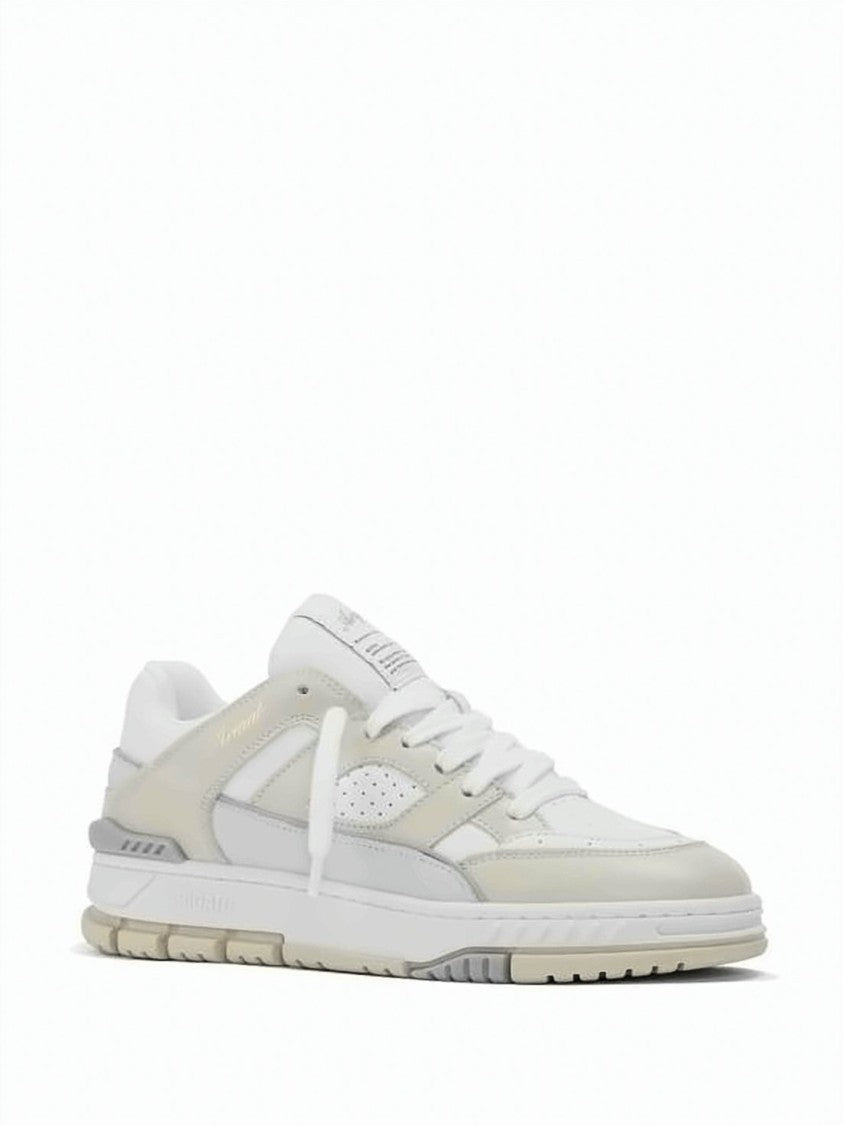 Axel Arigato Layered White Leather And Recycled Polyester Sneakers