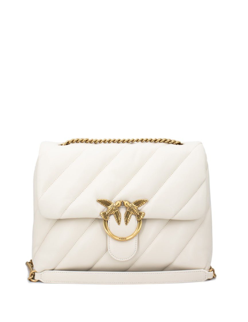 Pinko Quilted Nappa Leather Shoulder Bag