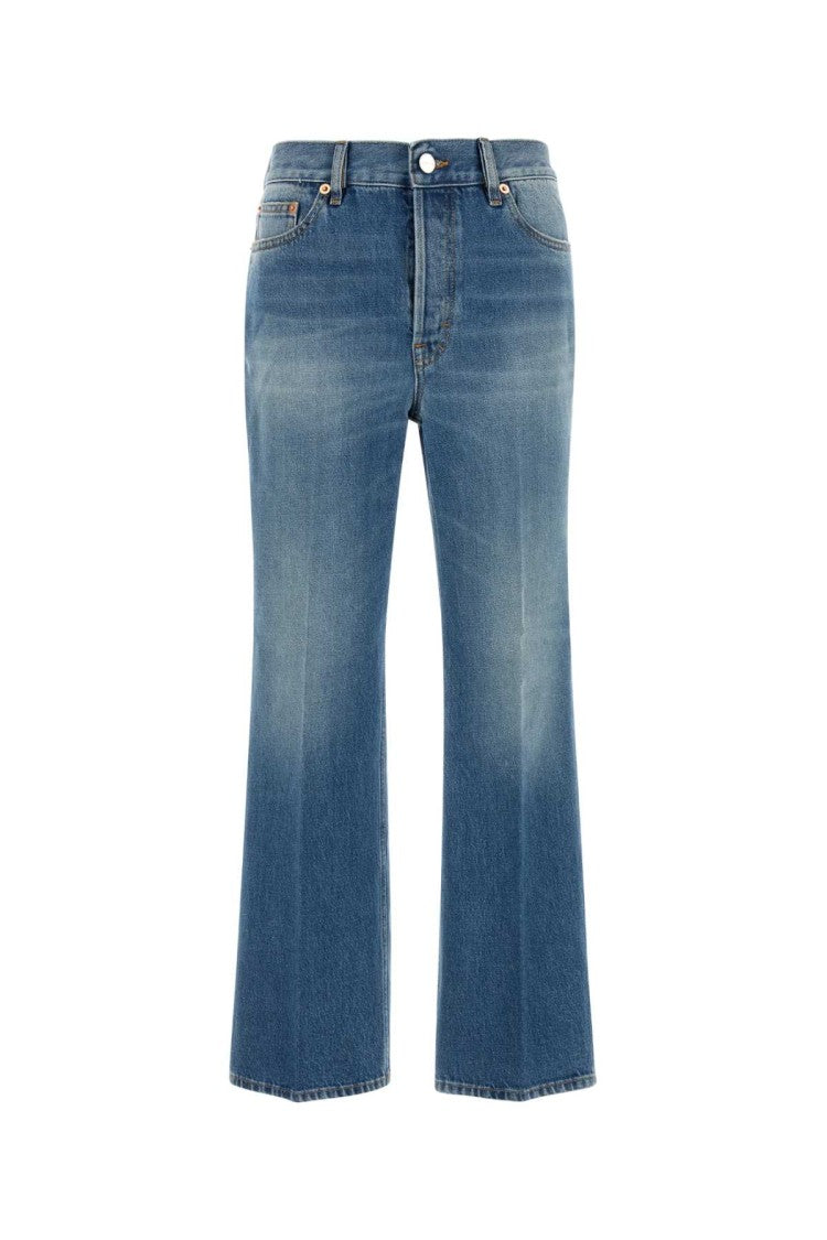 Gucci Flared Mid-Rise Denim Jeans