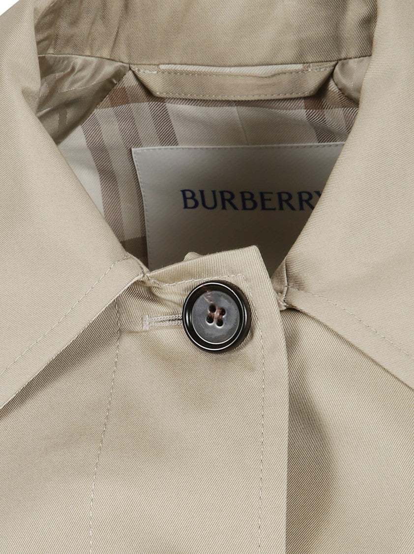 Burberry Pointed Collar Trench Coat