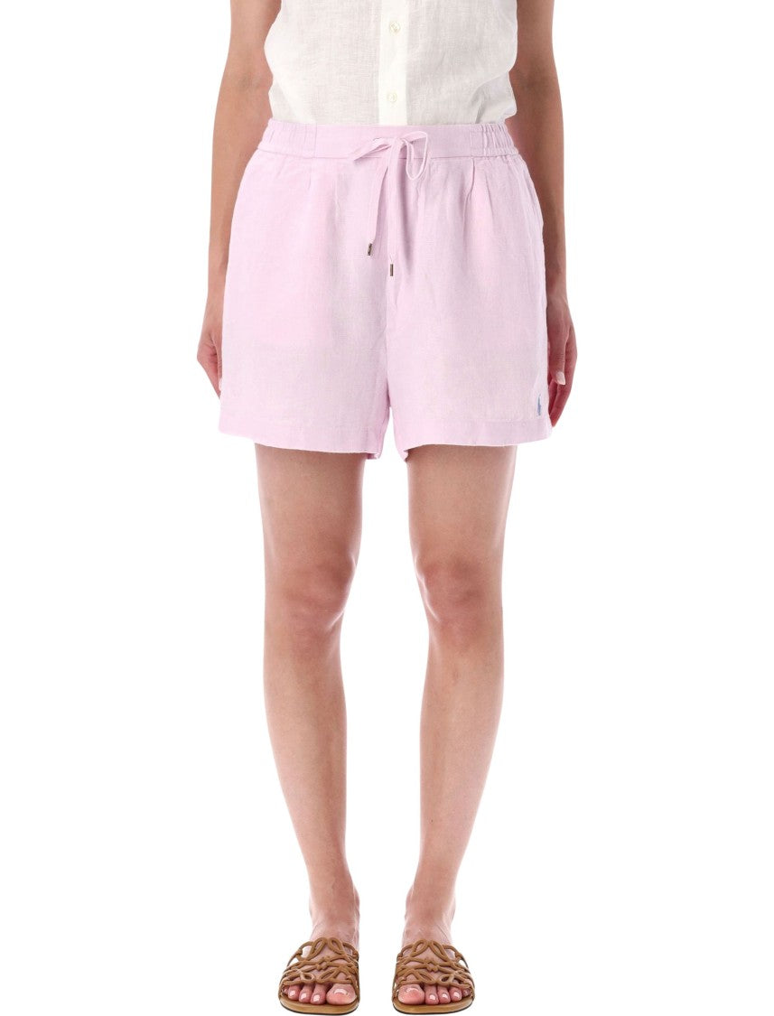 Polo Ralph Lauren Pink Linen Short