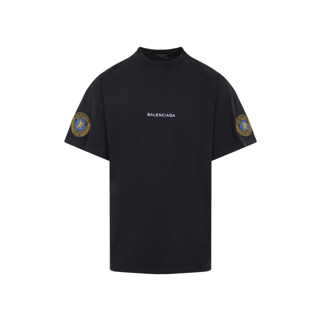 Balenciaga Classic Black Cotton T-Shirt