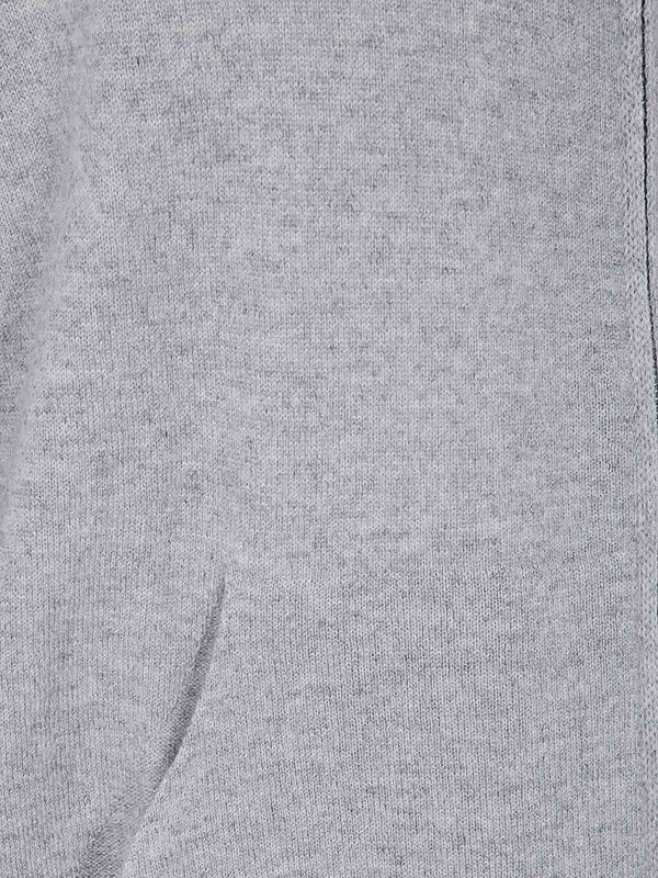 Filippo De Laurentiis Full-Zip Hooded Cardigan In Wool