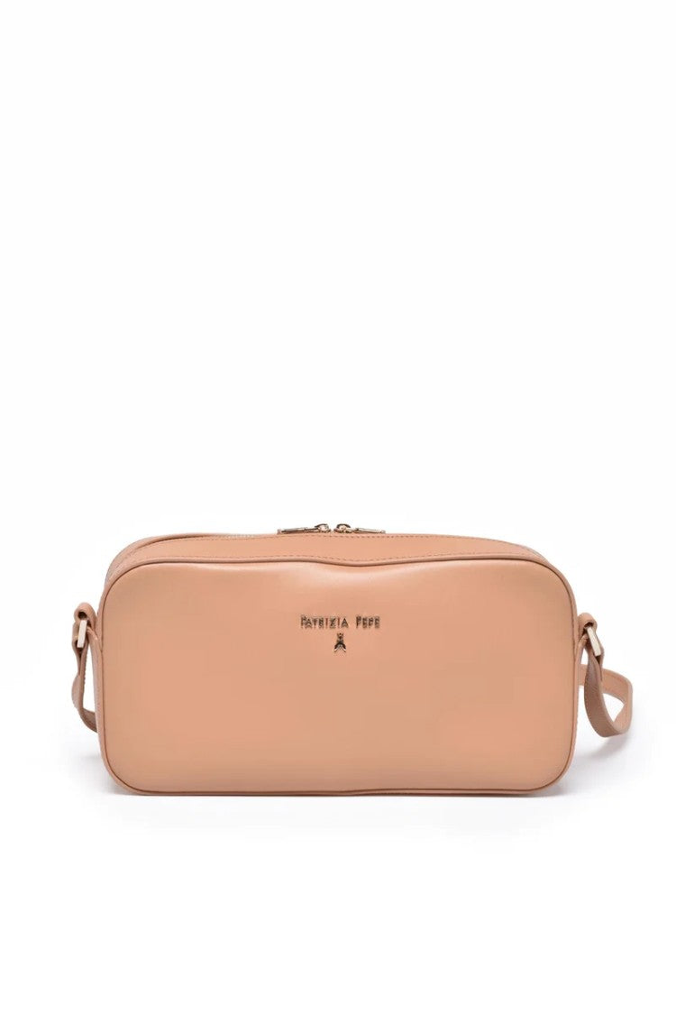 Patrizia Pepe Shoulder Bag Leather - Beige