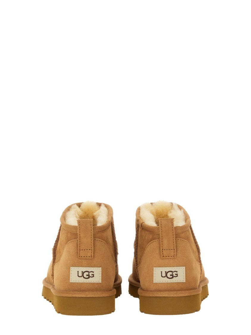 Ugg Classic Ultra Mini Low-Cut Brown Twinface Boots