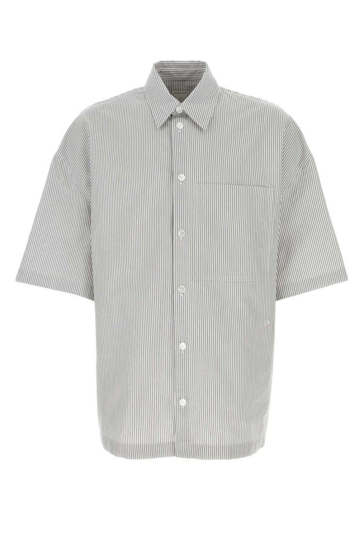 Bottega Veneta Embroidered Poplin Shirt