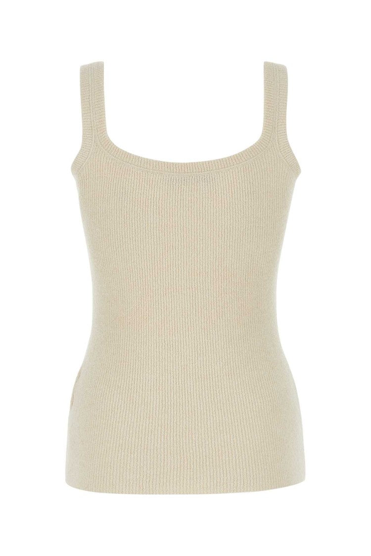 Valentino Garavani Sand Silk Tank Top