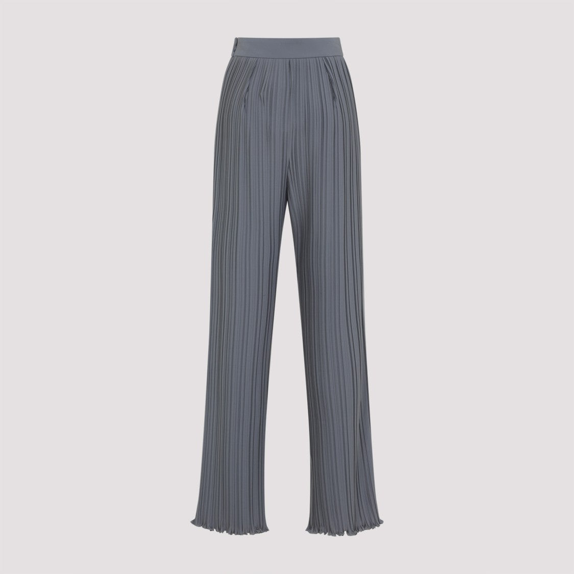 Lanvin Flowing Wide-Leg Pants With Elegant Pleats