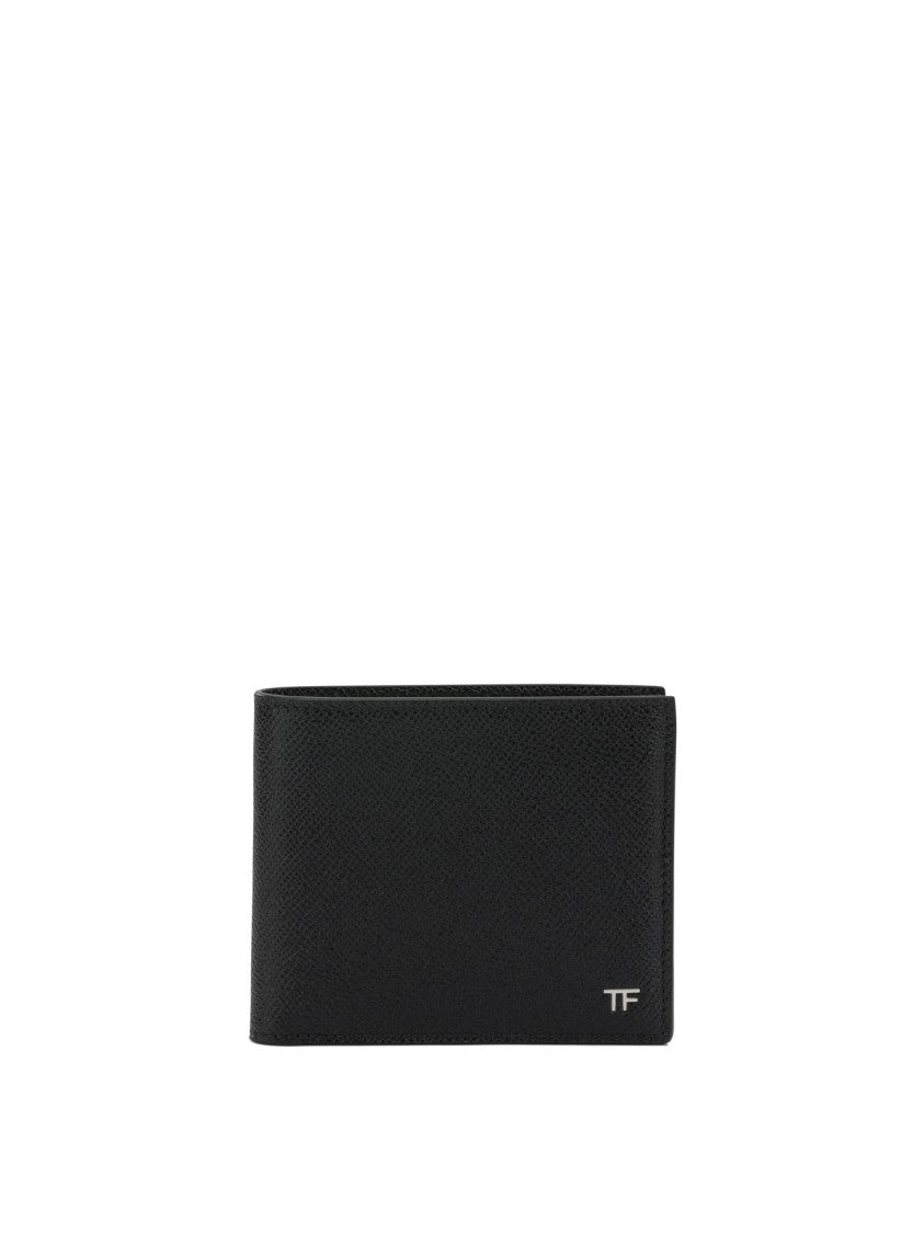Tom Ford Small Grain Leather Bifold Wallet