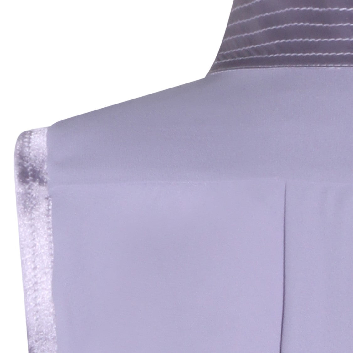 Elisabetta Franchi Lilac Button-Down Shirt With Classic Collar