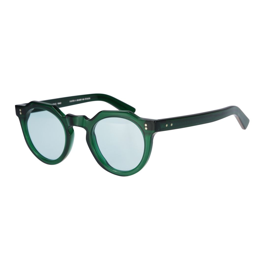 Kador Green Epiko Translucent Round Sunglasses