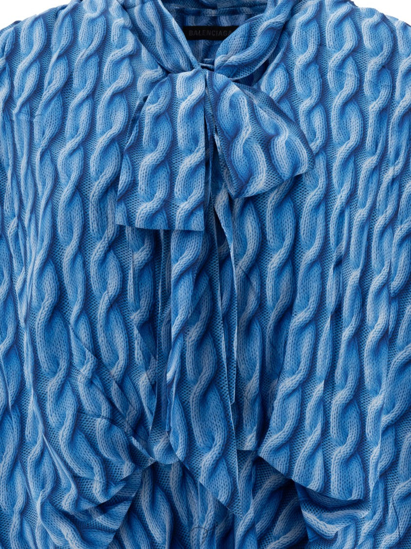 Balenciaga Flared Maxi Dress