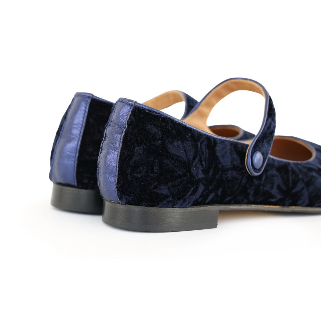 Ton Gout Mary Blu Ballerinas With Unique Bag Construction