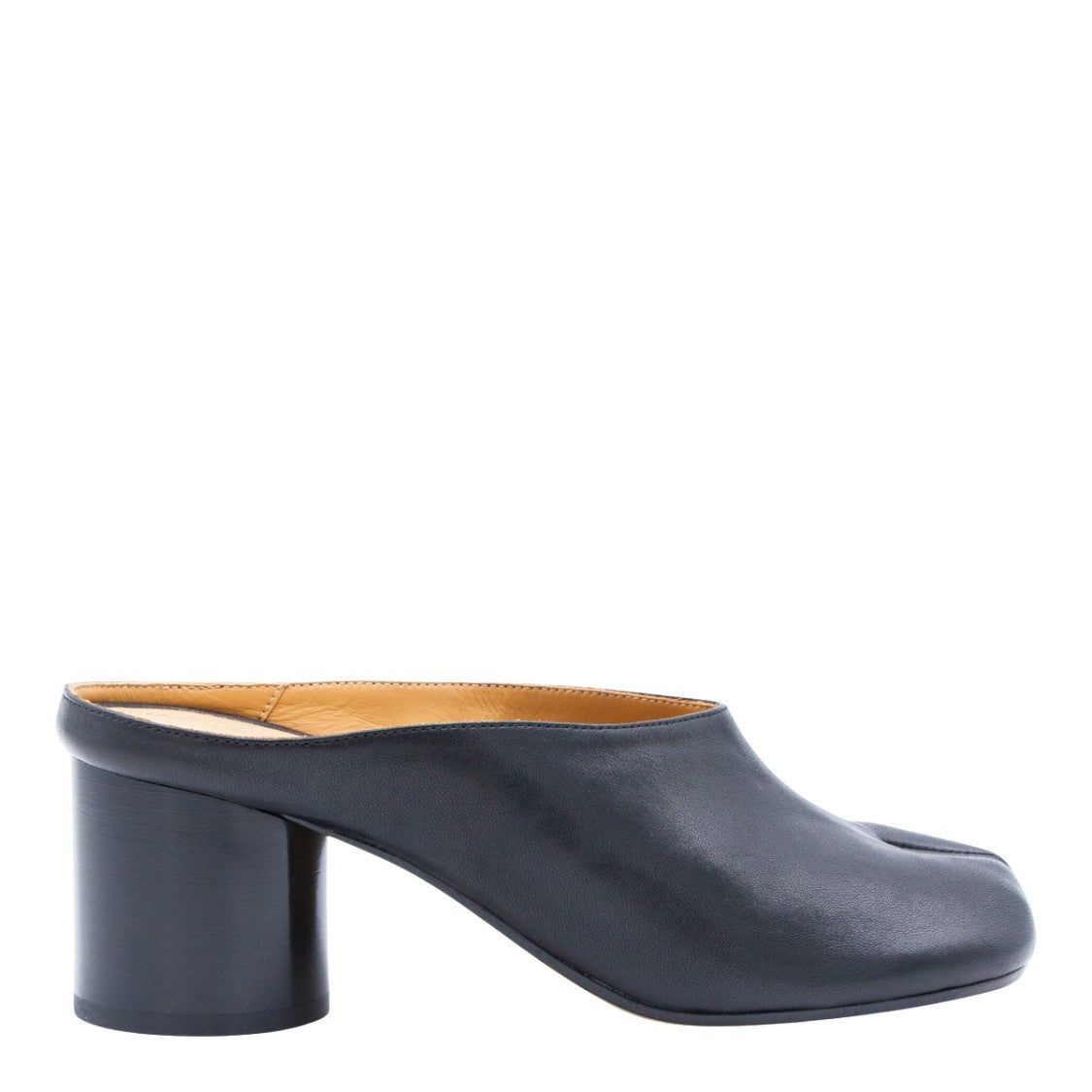 Maison Margiela Black Sandals With Thin Straps And Flat Sole