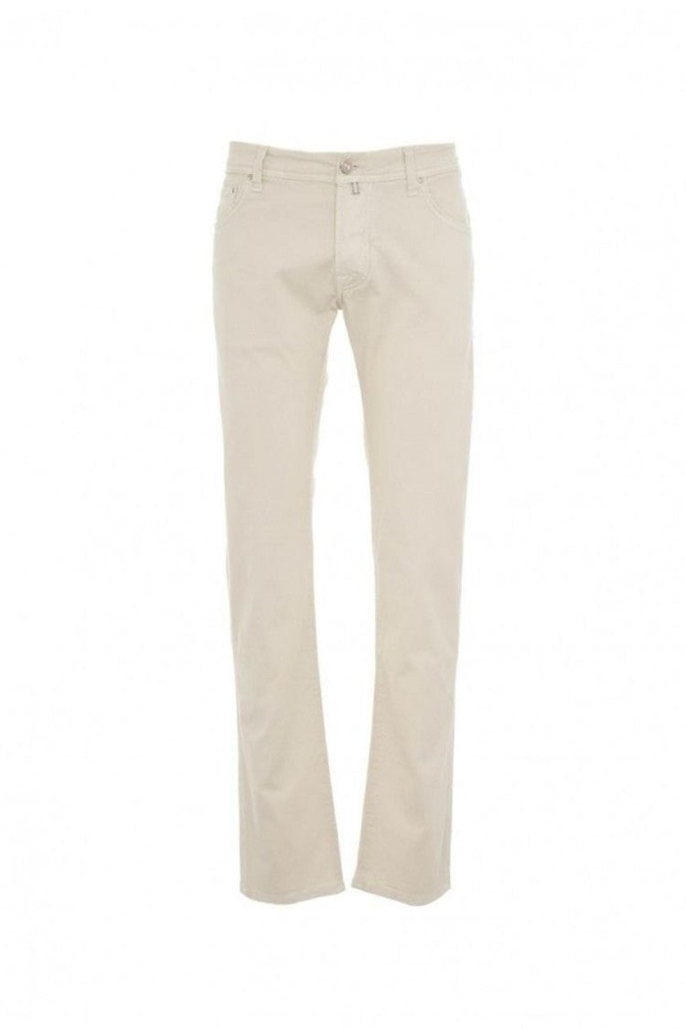 Jacob Cohen Tailored Off-White Trousers