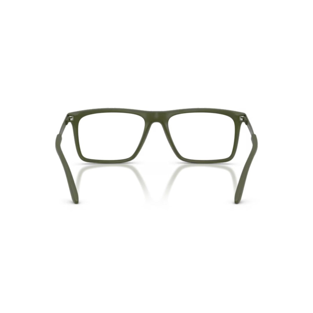 Emporio Armani 0Ea3253 Rectangular Matte Finish Eyeglasses With Subtle Logo