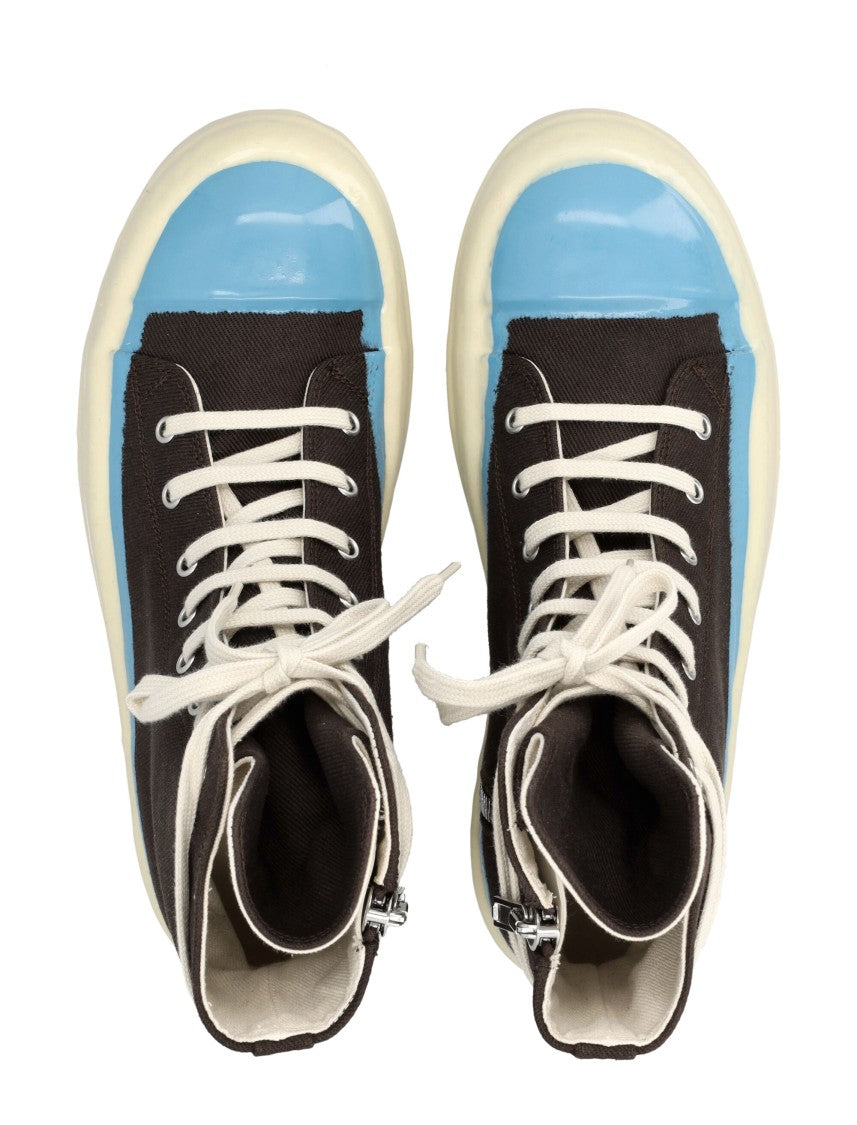 Drkshdw By Rick Owens Avant-Garde High-Top Sneakers