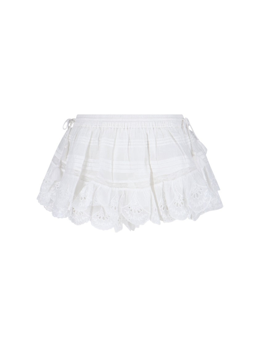 Isabel Marant Étoile "Geana" Shorts – White