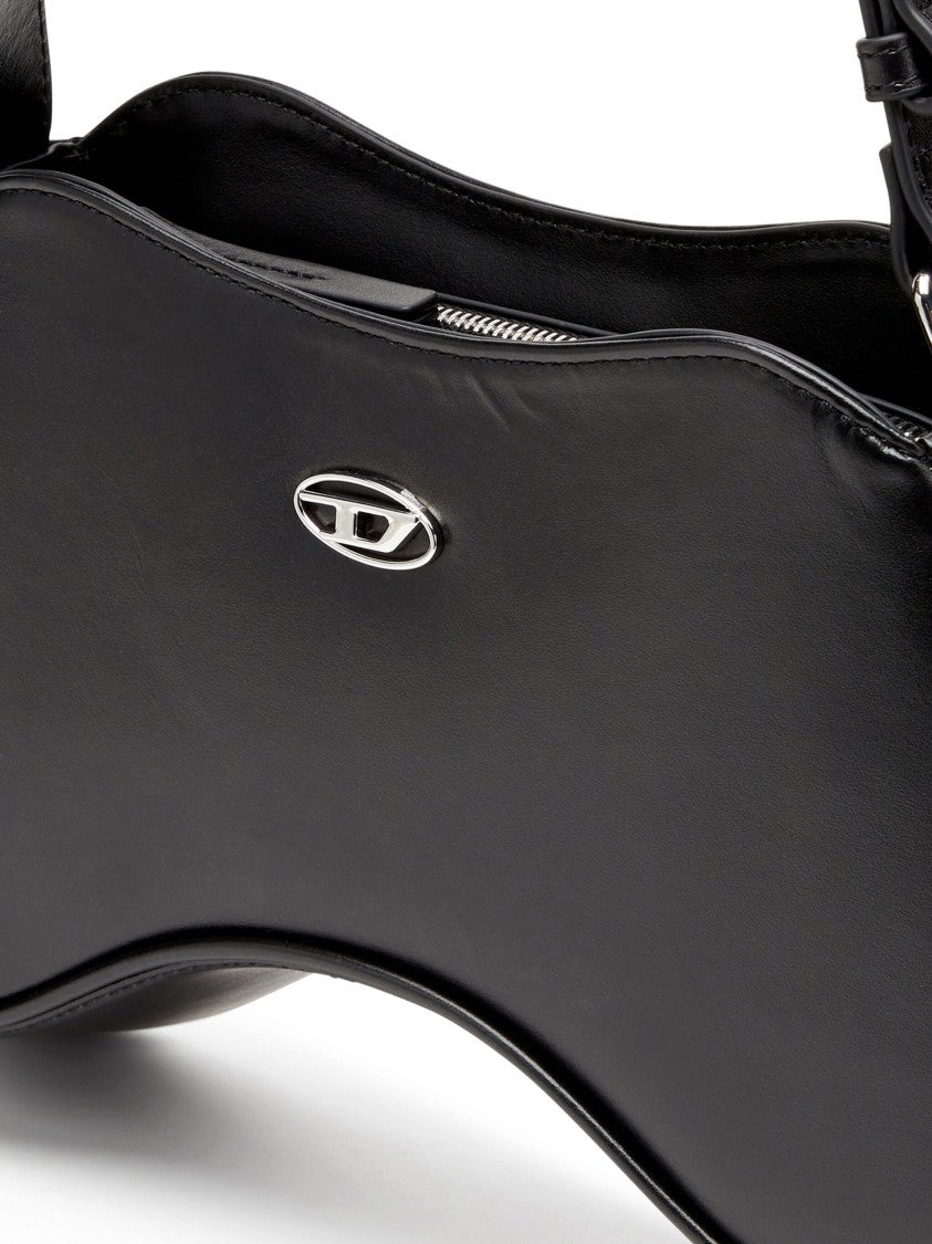 Diesel Black Play Game Controller Leather Bag