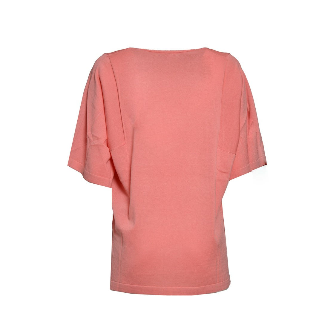 Aspesi Coral Cotton Silk Knit T-Shirt