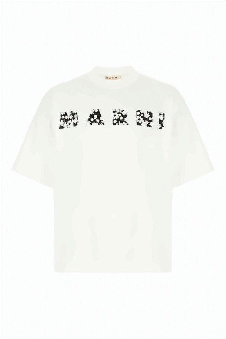 Marni Cropped Cotton T-Shirt