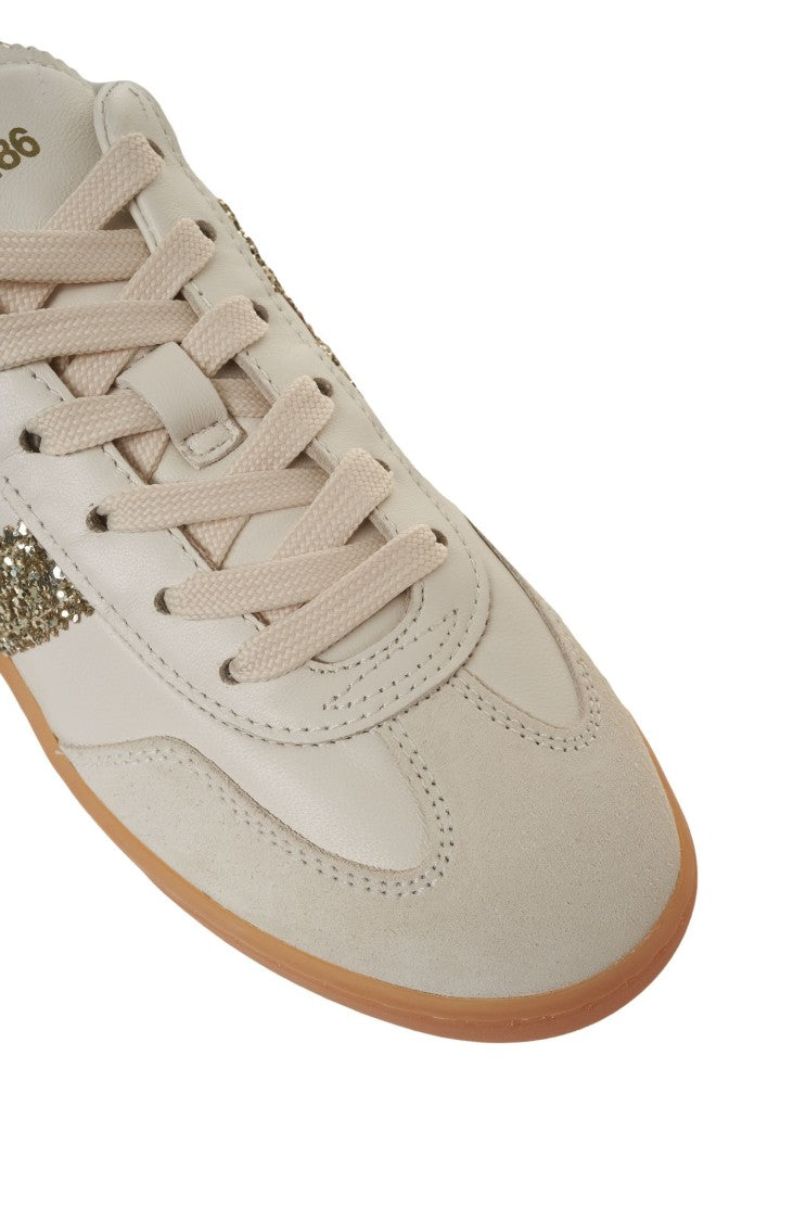 Hogan Glitter-Accent Suede And Leather Hogan Sneakers