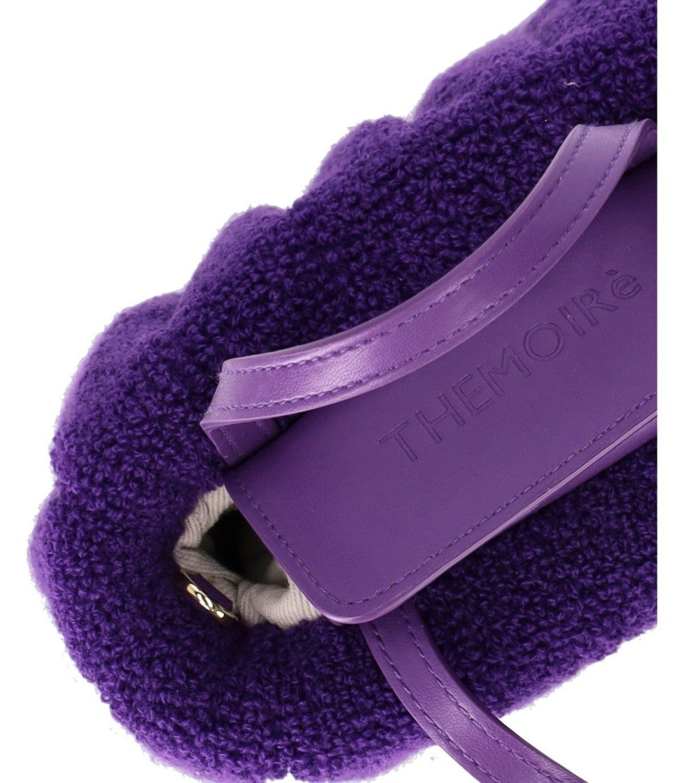 Themoirè Aria Coral Sponge Purple Handbag