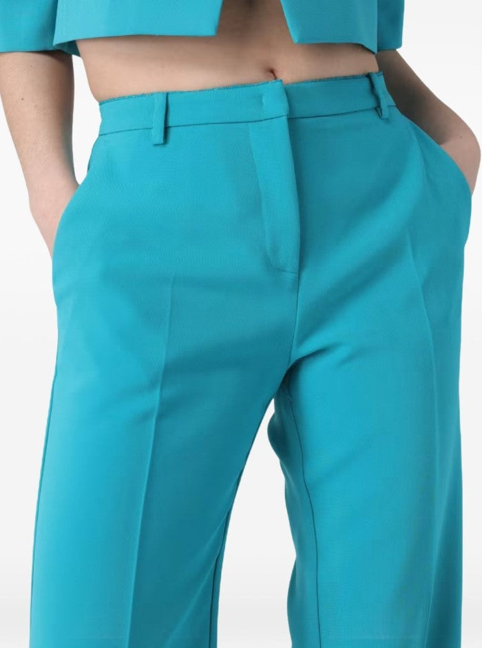Pinko Eucalipto Georgette Tailored Trousers