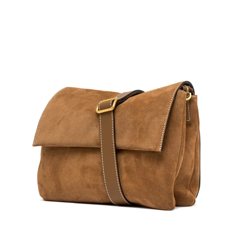 Gianni Chiarini Brown Three Leather Shoulder Bag