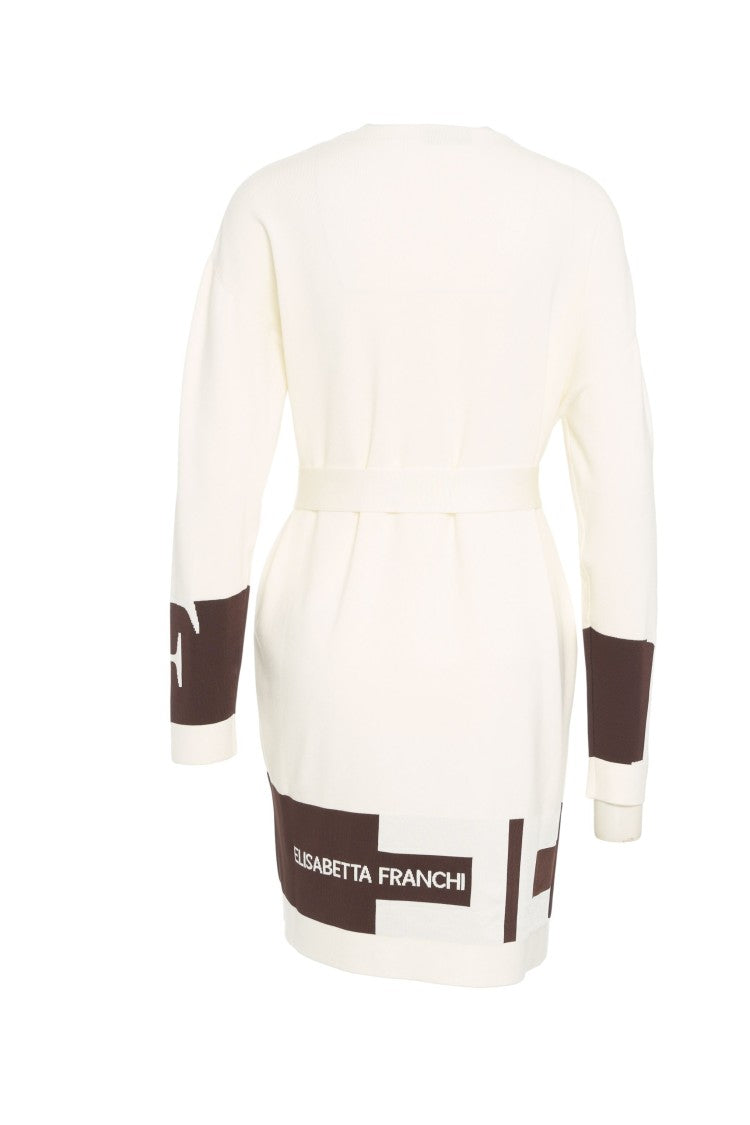 Elisabetta Franchi Cardigan With Belt