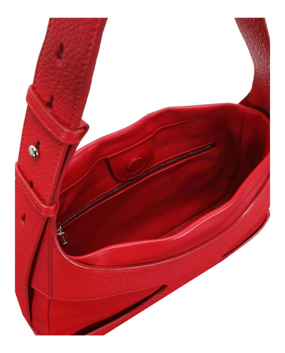 Ferragamo Cutout Leather Shoulder Bag