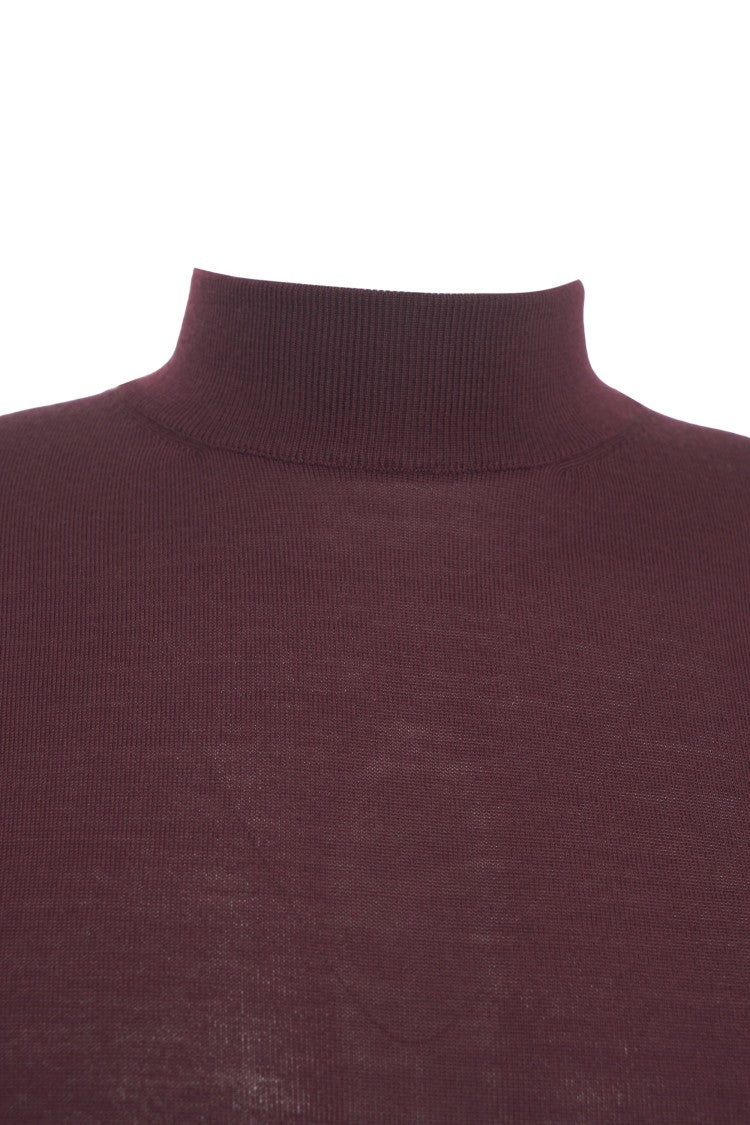 Gender High Neck Knit Sweater