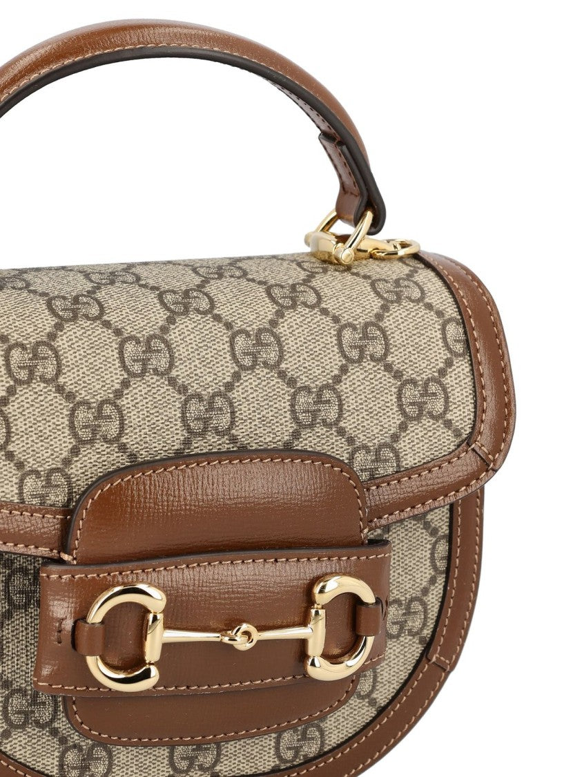 Gucci Mini Handbag With Structured Silhouette And Horsebit Detail