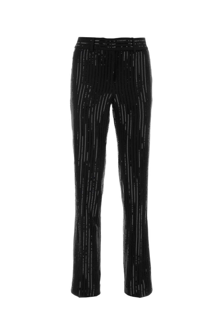 Michael Michael Kors Black Triacetate Blend Pant