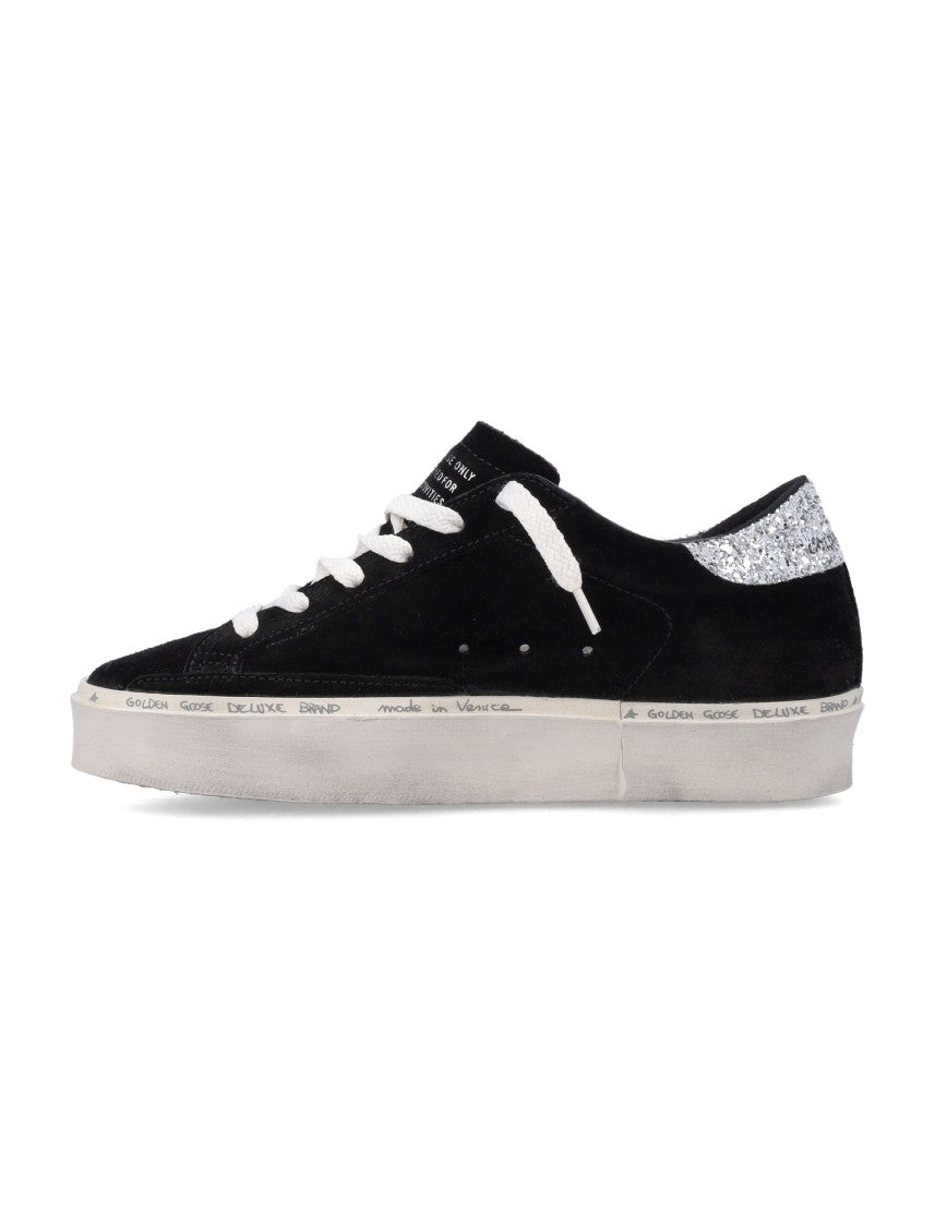 Golden Goose Hi Star Low-Top Suede Sneakers