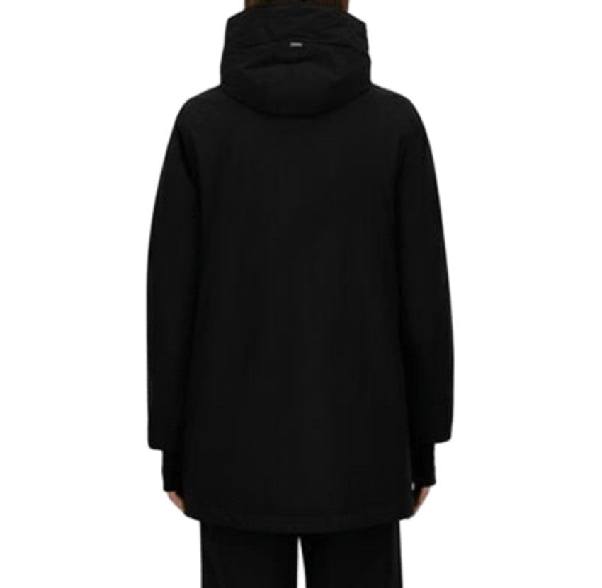 Herno Down-Filled Black Jacket With Hood