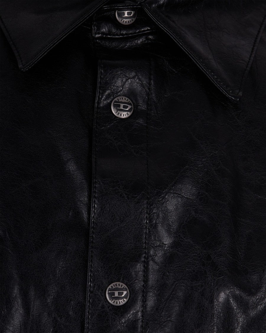 Diesel S-Simply-Qmbu Coated Jacket