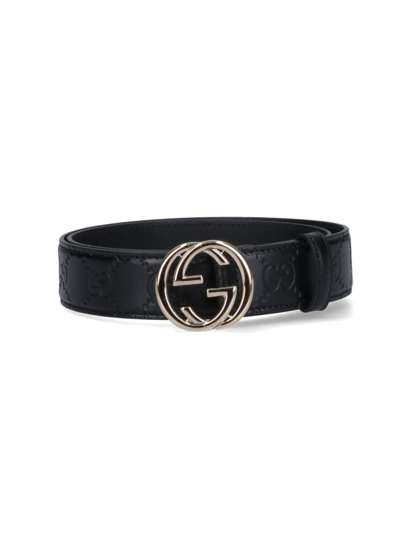Gucci Crossover "Gg" Belt – Black