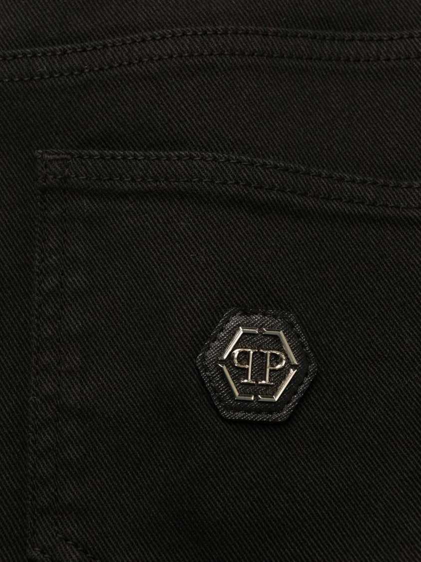 Philipp Plein Denim Super High Waist Jeans